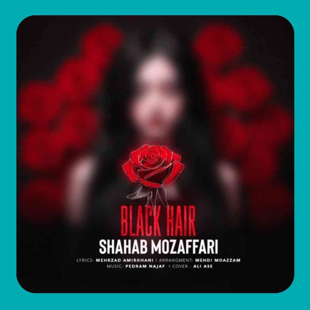 شهاب مظفری مو سیاه