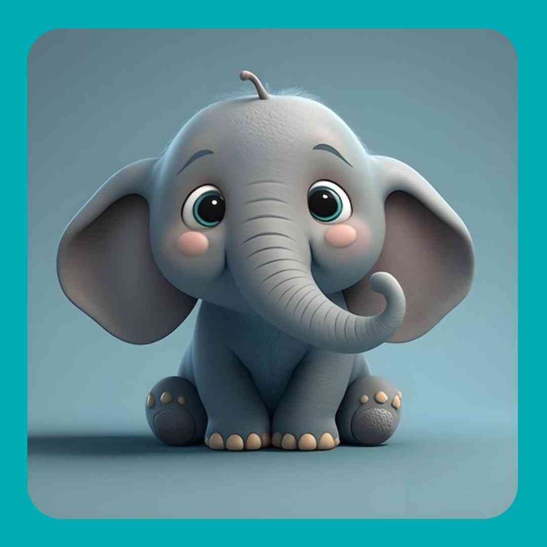 فیله که خیلی چاقه خرطومشم درازه یه دستشم شکسته