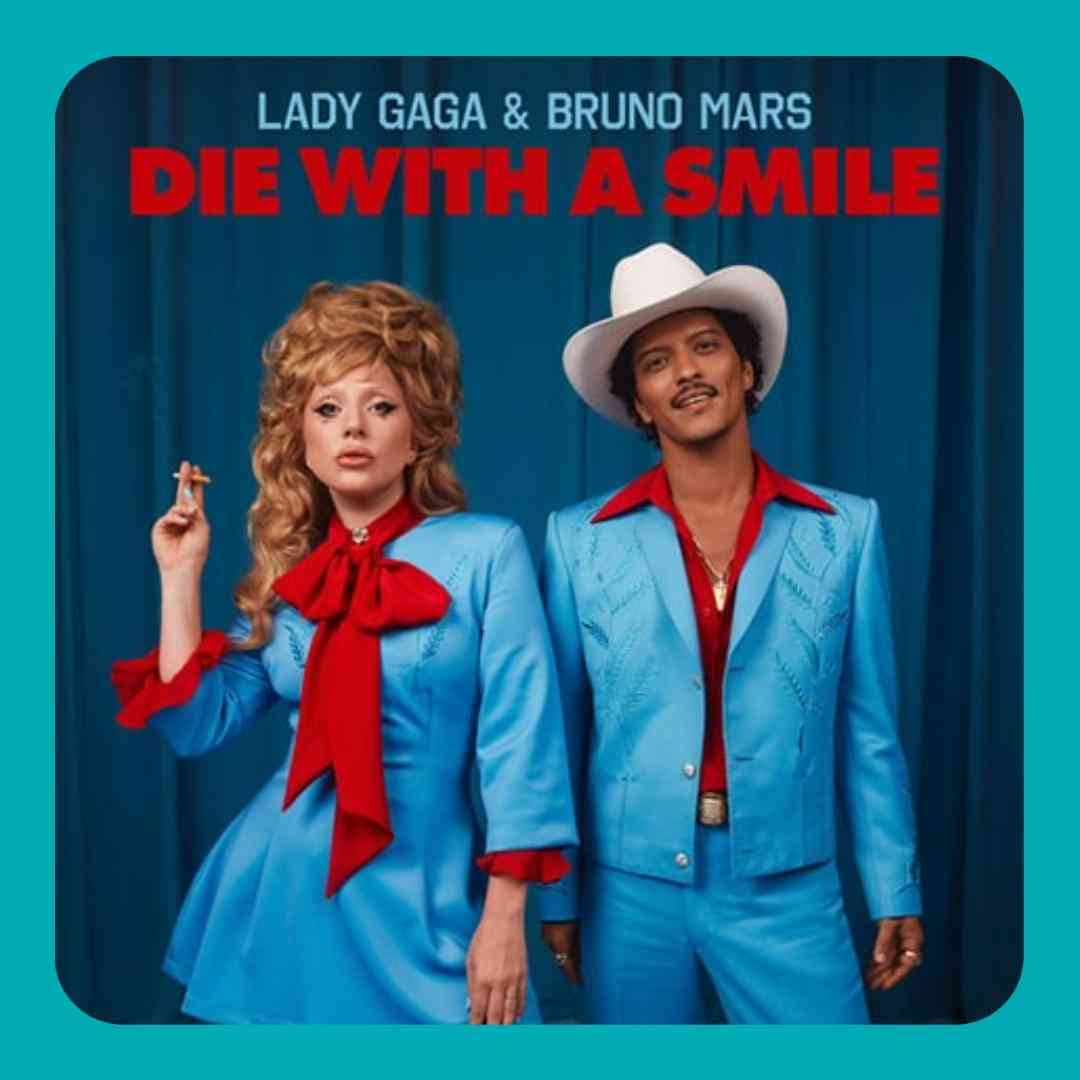 لیدی گاگا و برونو مارس دای ویت ا اسمایل