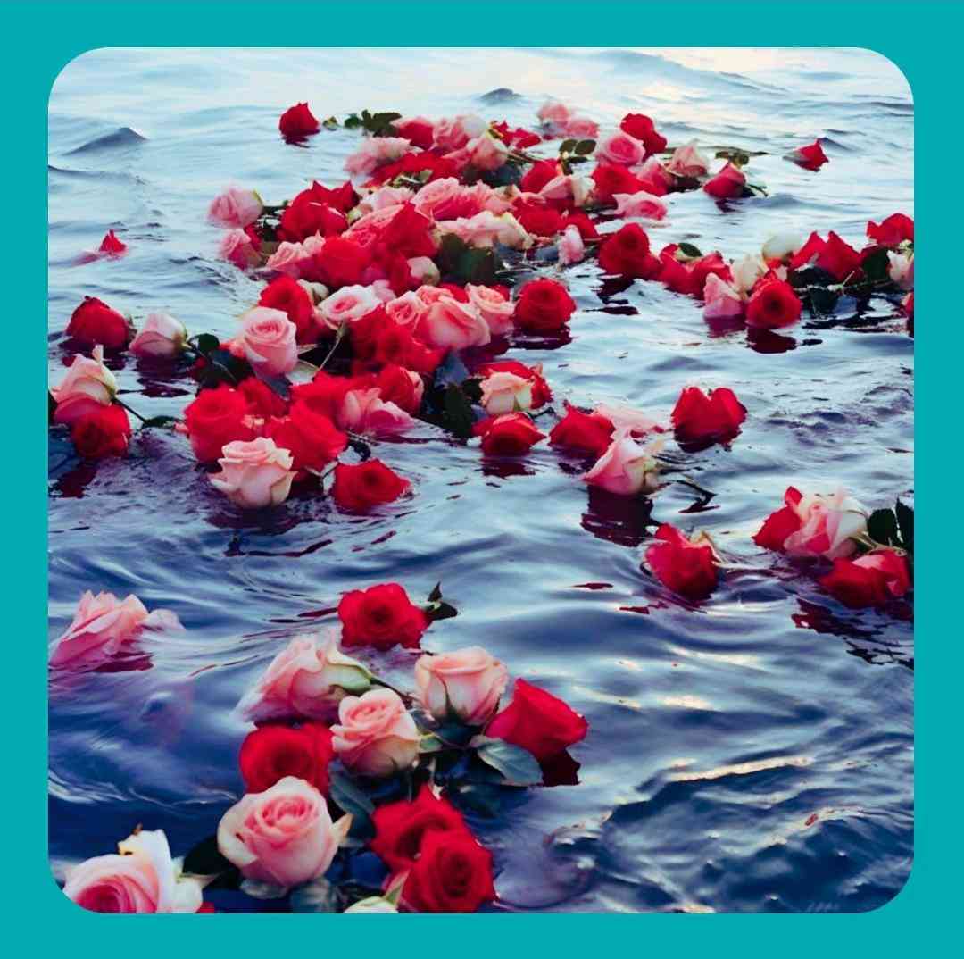 گل رز قرمز است بنفشه ها آبی است